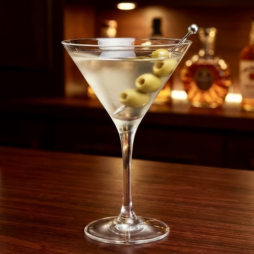 Dirty Martini cocktail